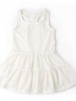 WHITE CROCHET DRESS