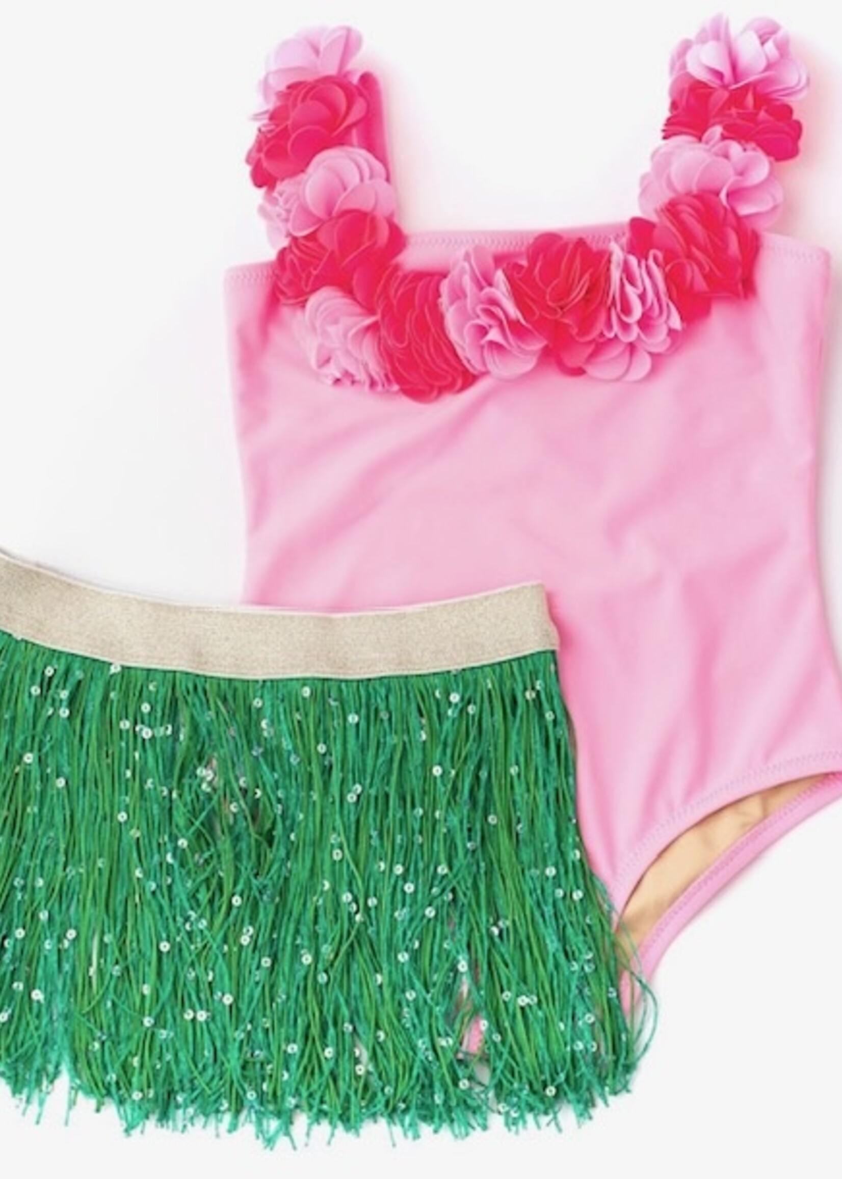 LIGHT PINK HULA LEI 1 PC