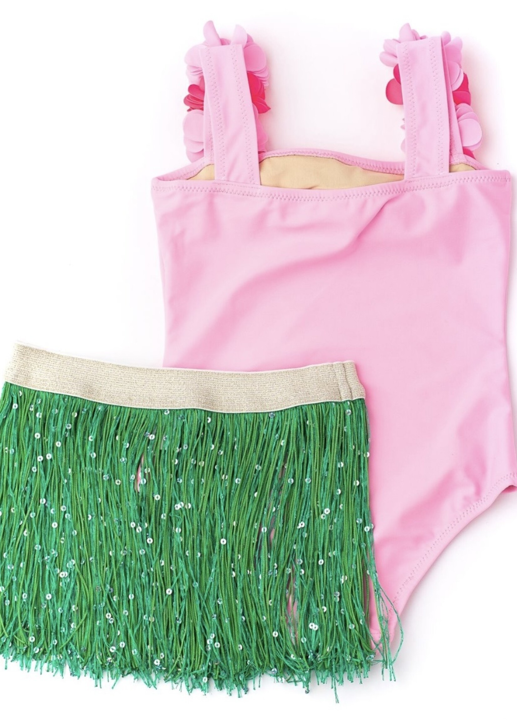 LIGHT PINK HULA LEI 1 PC