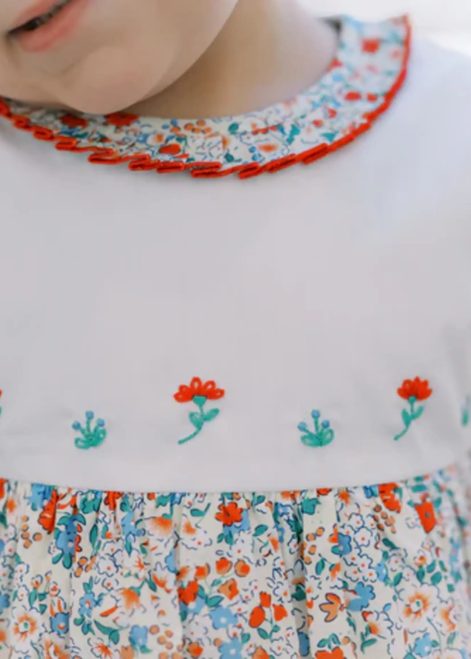 ROSIE RED FLORAL BUBBLE