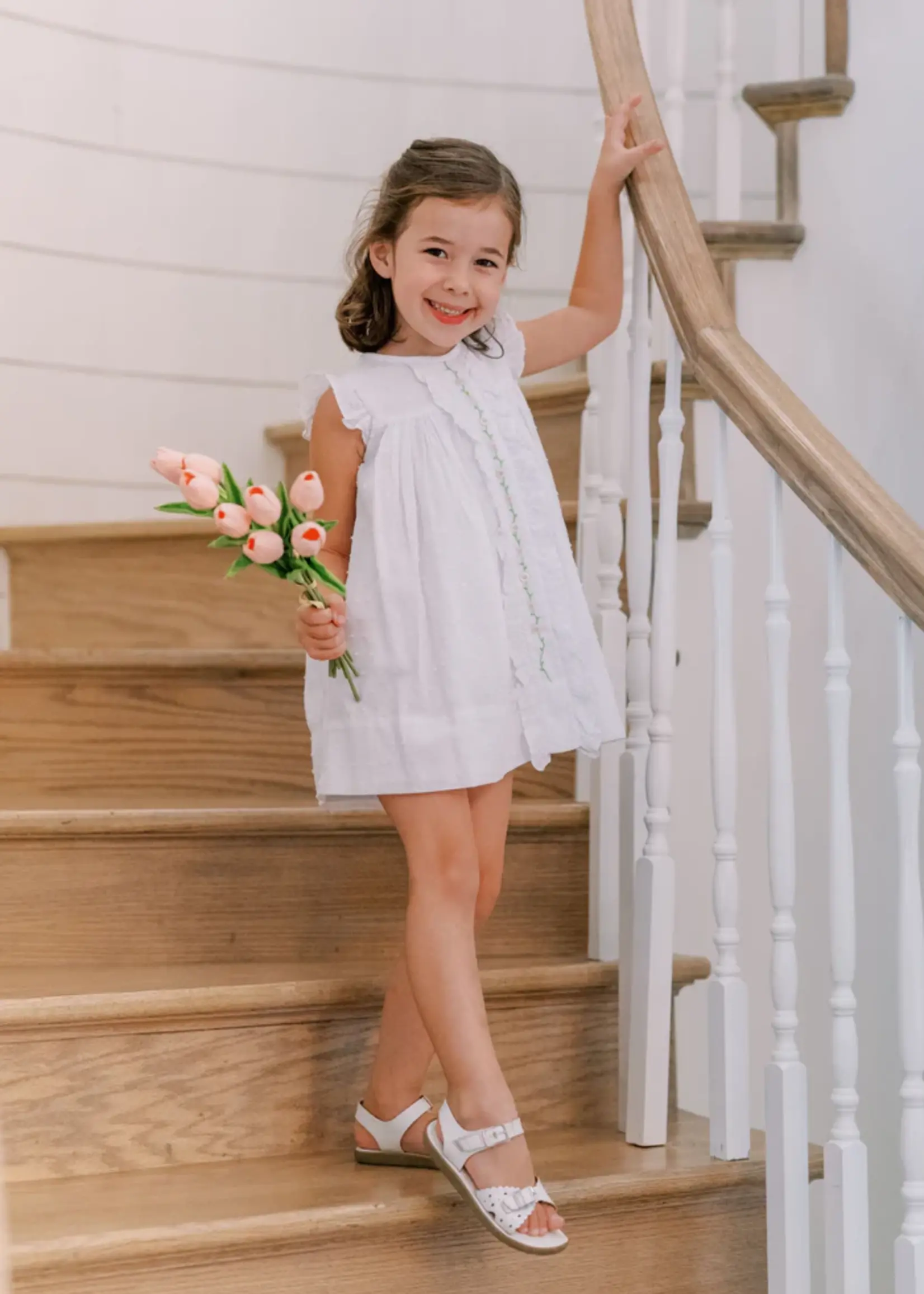 SICILY SWISS DOT DRESS