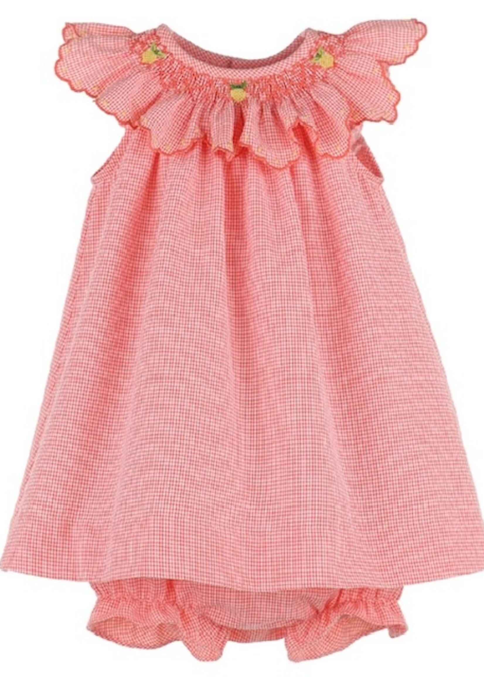 ORANGE TUTTI FRUTTI SMOCK BISHOP
