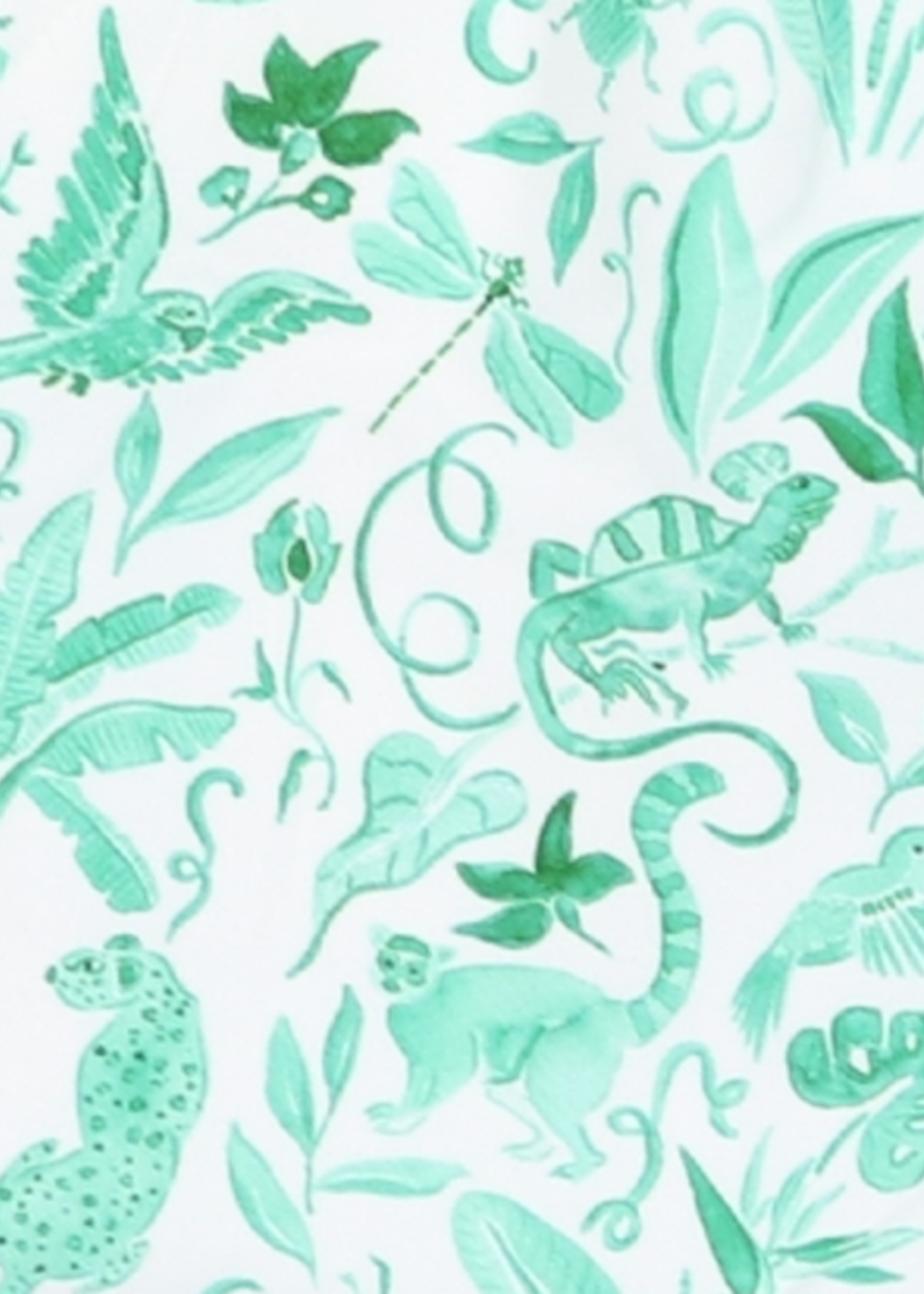 JADE JUNGLE GUAYABERA SHIRT