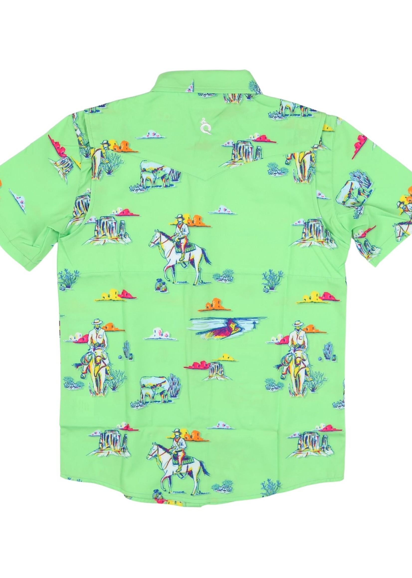 CATTLE DRIVE PEARL SNAP SS SHIRT