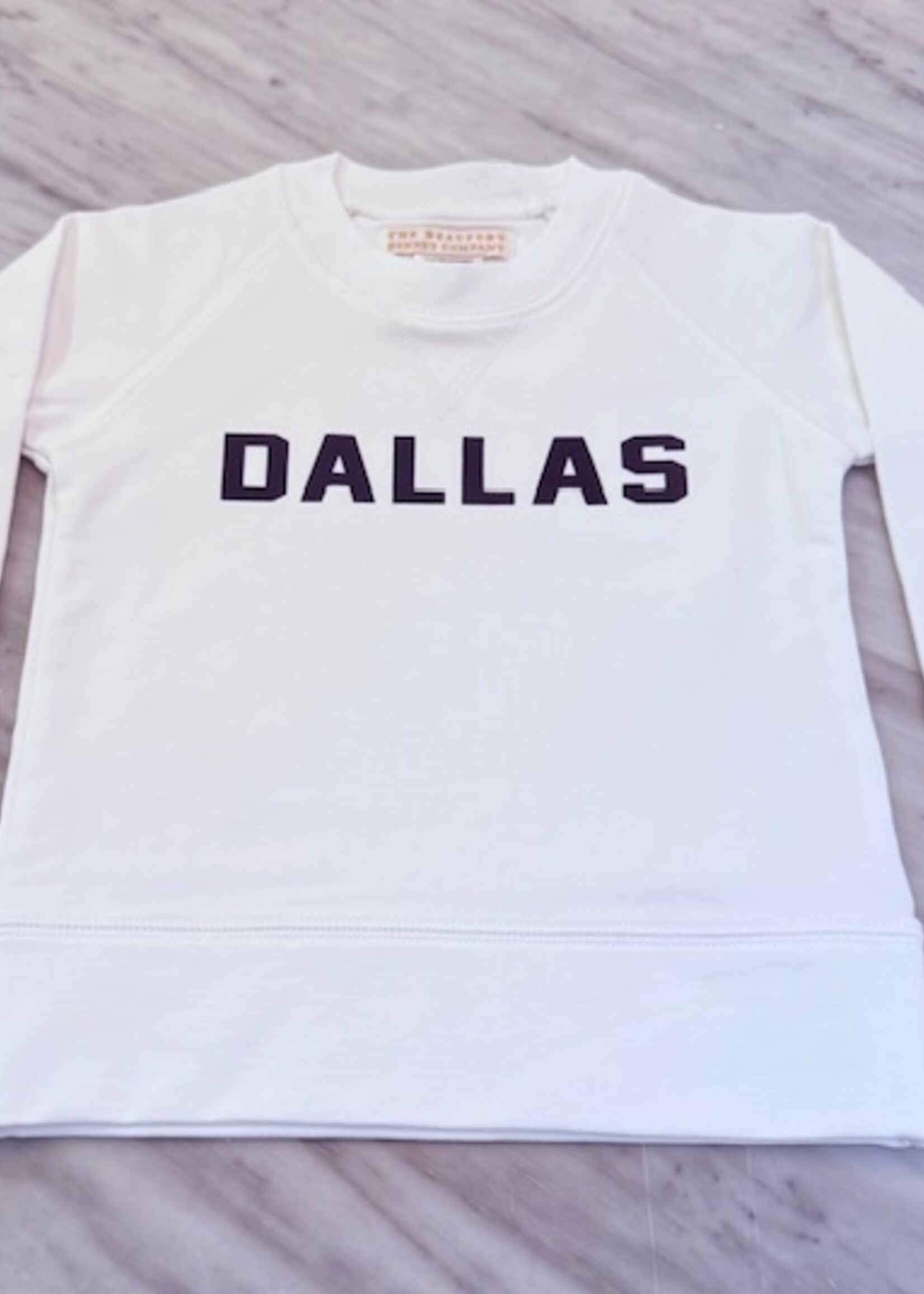 WORTH WHITE DALLAS SWEATSHIRT