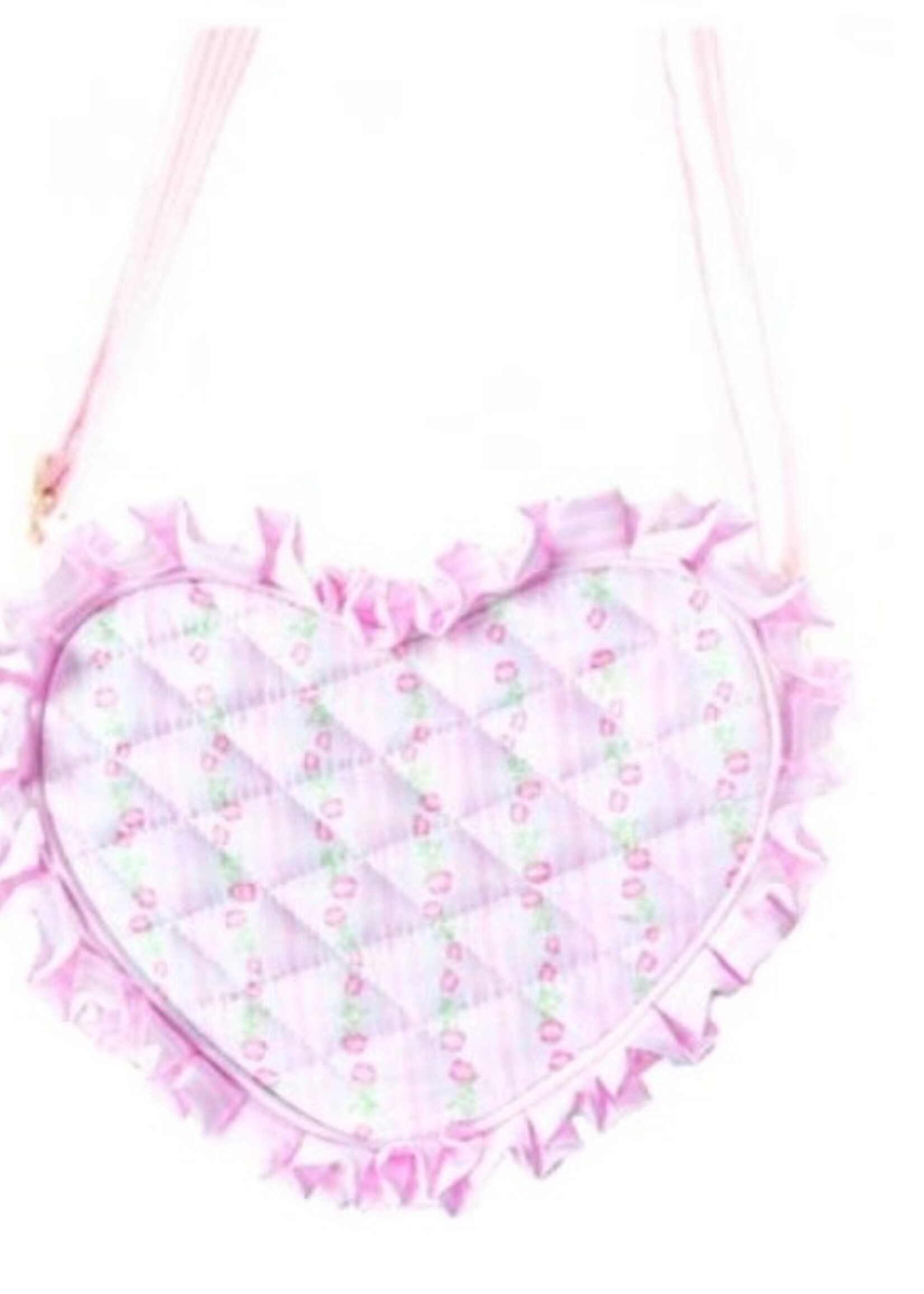 QUILTED FLORAL PURSE