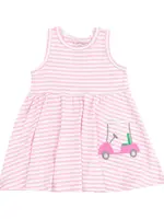 GOLF PINK MINI TANK DRESS
