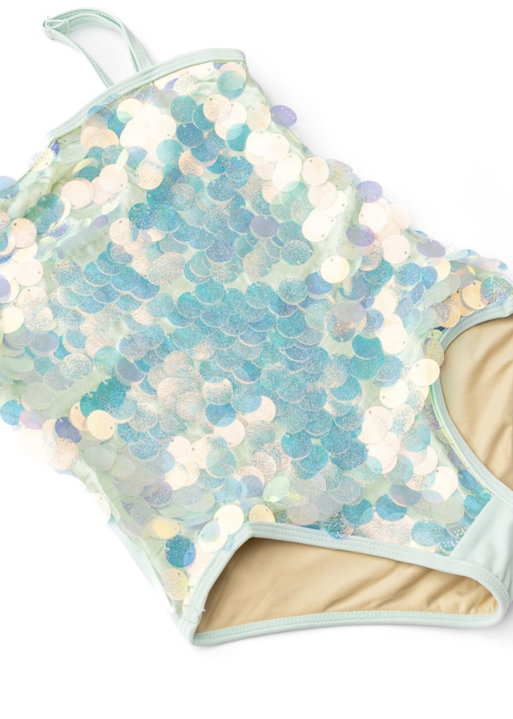 MINT 1 SHOULDER PAILLETTES