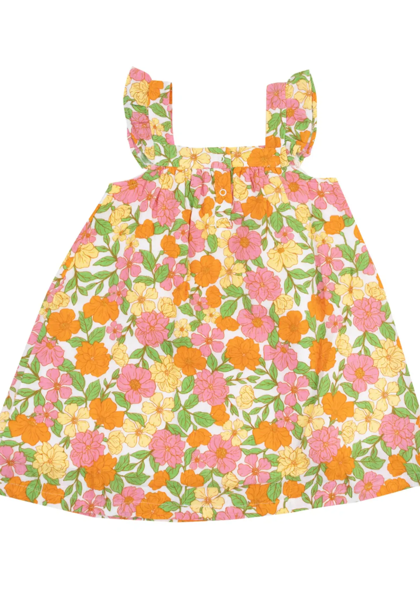 RETRO FLORAL SUNDRESS