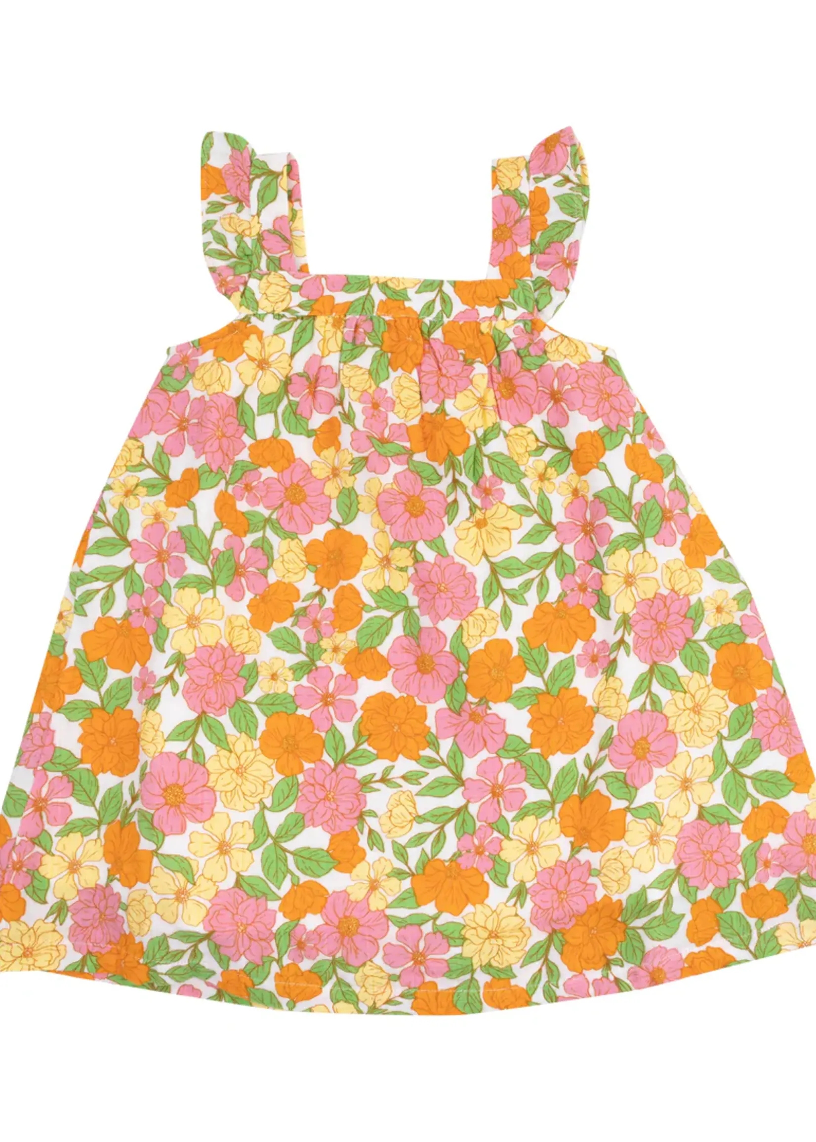 RETRO FLORAL SUNDRESS