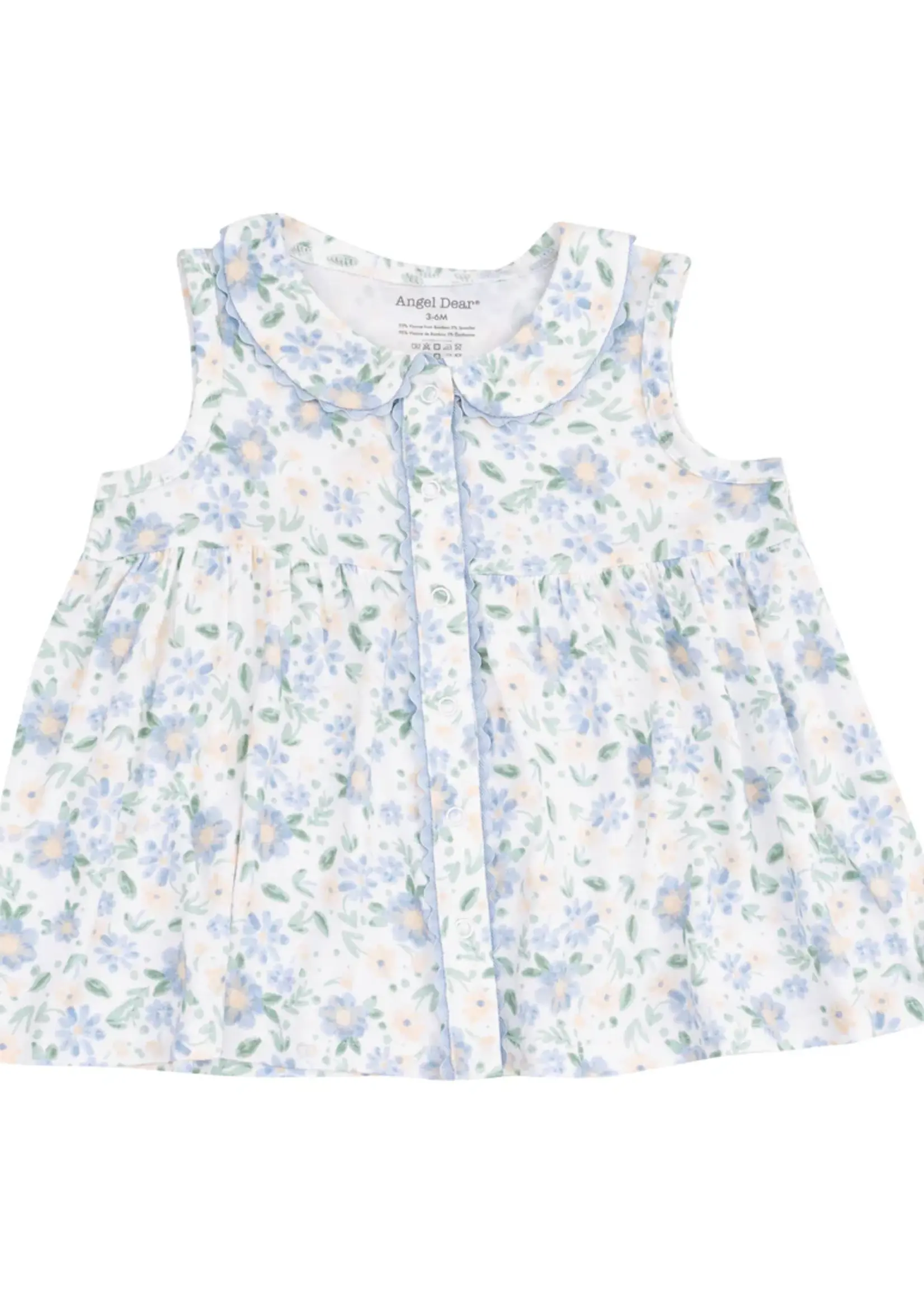 BABY VERONICAL FLORAL PETER PAN DRESS