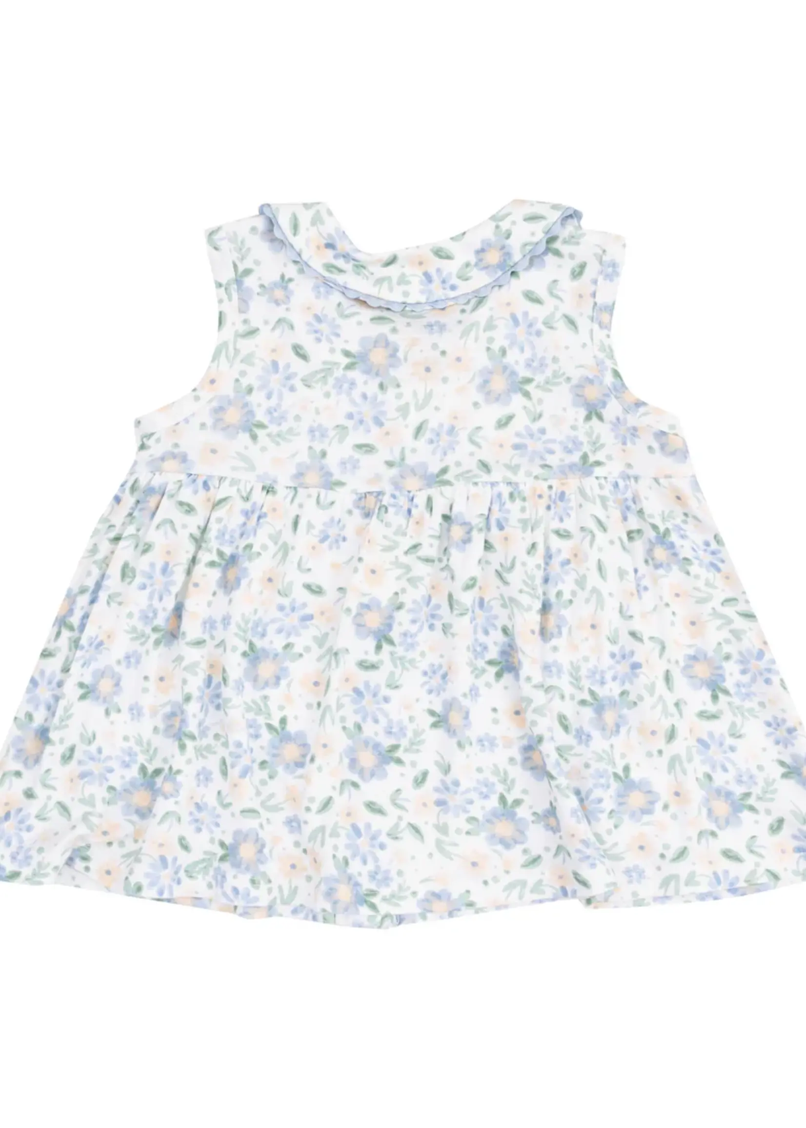 BABY VERONICAL FLORAL PETER PAN DRESS