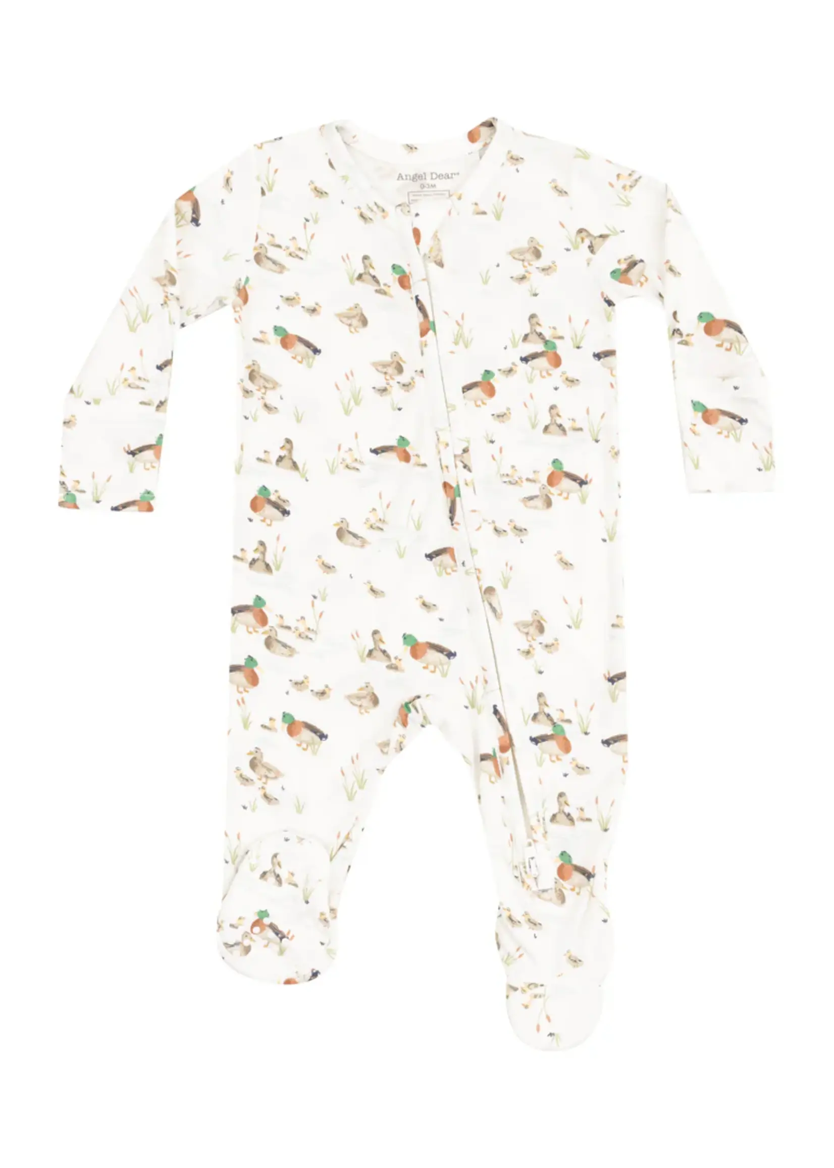 DUCKING FAMILIES 2 WAY ZIPPER FOOTIE