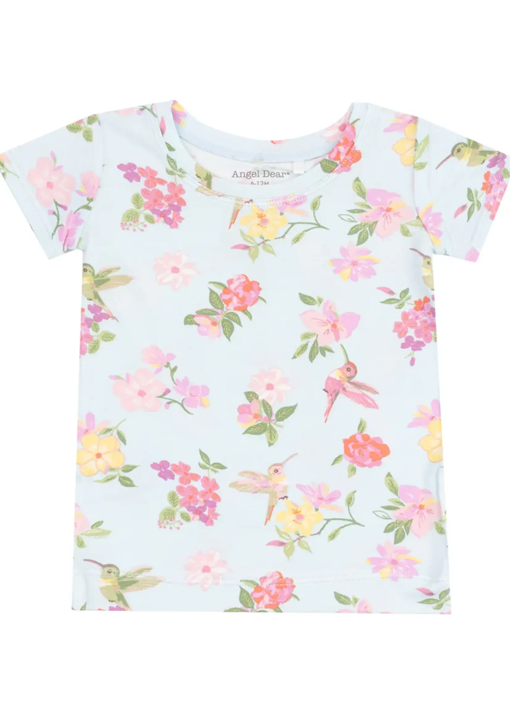 CUTE HUMMINGBIRDS LOUNGEWEAR SHORT SET