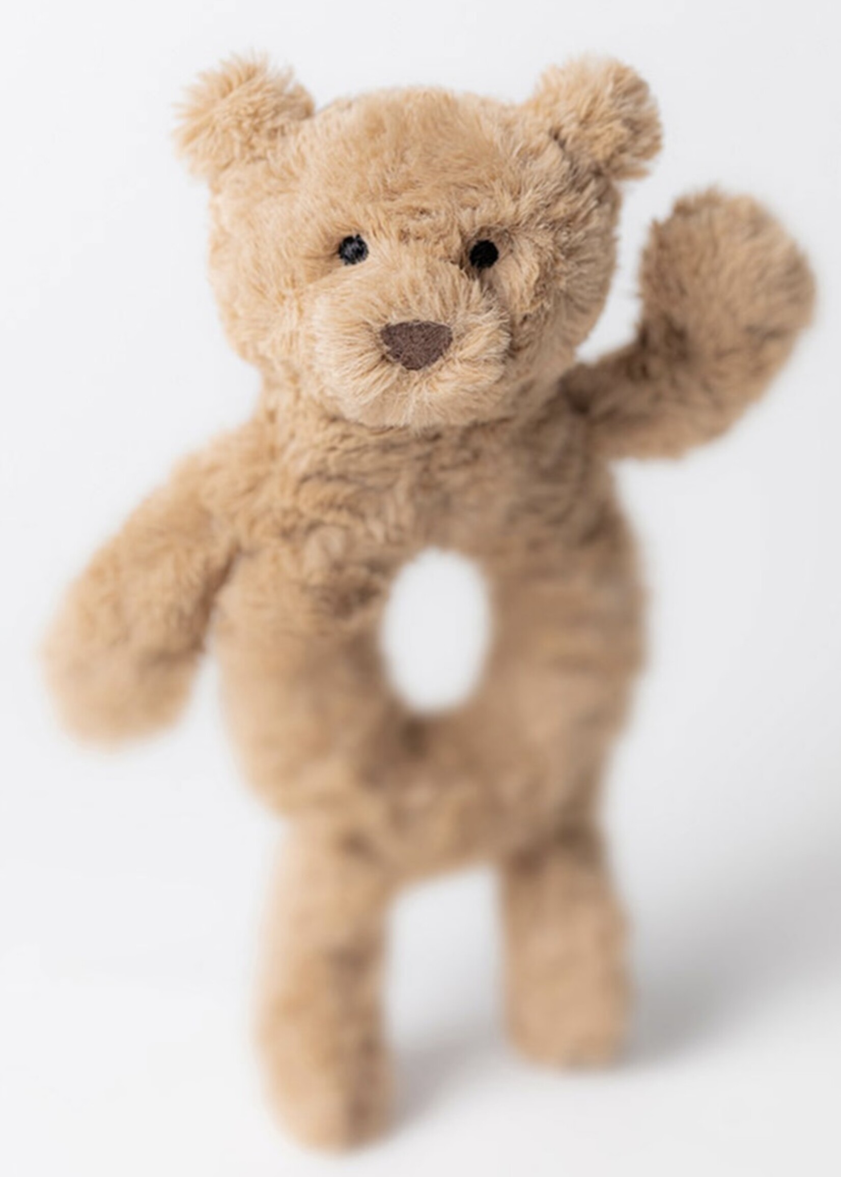 Jellycat BARTHOLOMEW BEAR RING RATTLE