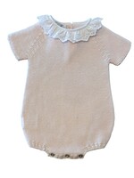 PINK EYELET COLLAR BUBBLE