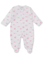 PINK WHALE WONDER FOOTIE
