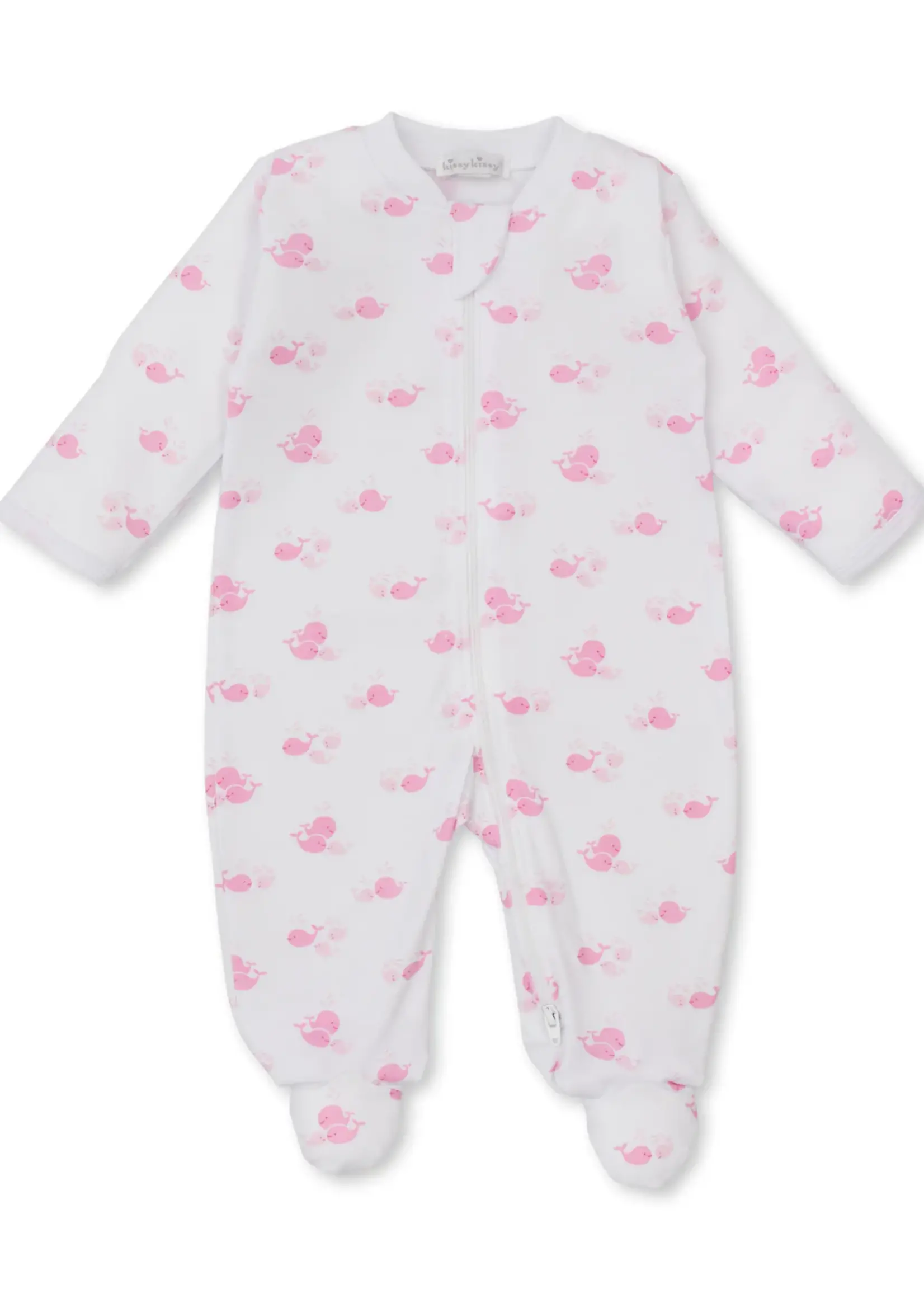 PINK WHALE WONDER FOOTIE