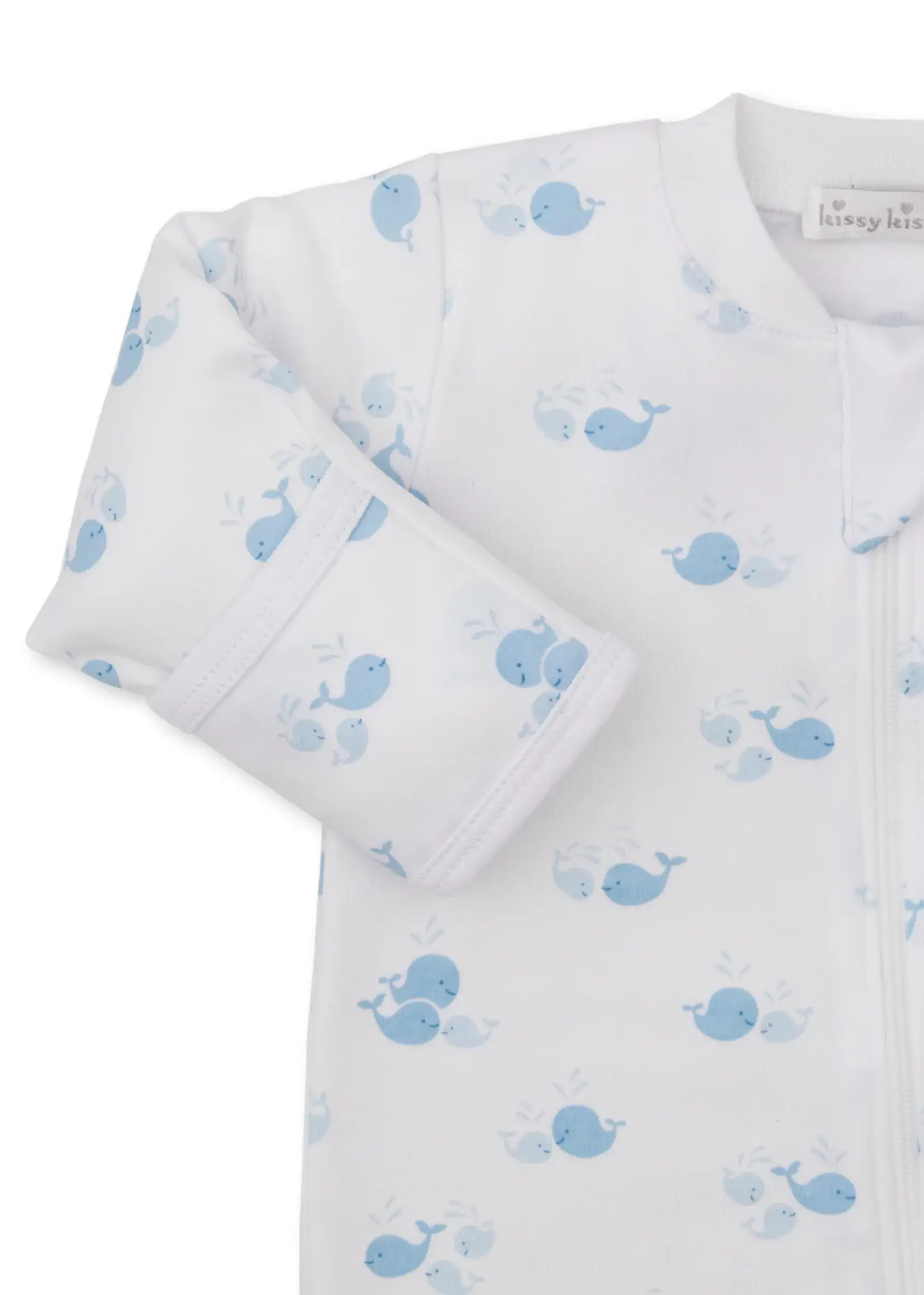 LT BLUE WHALE WONDER FOOTIE