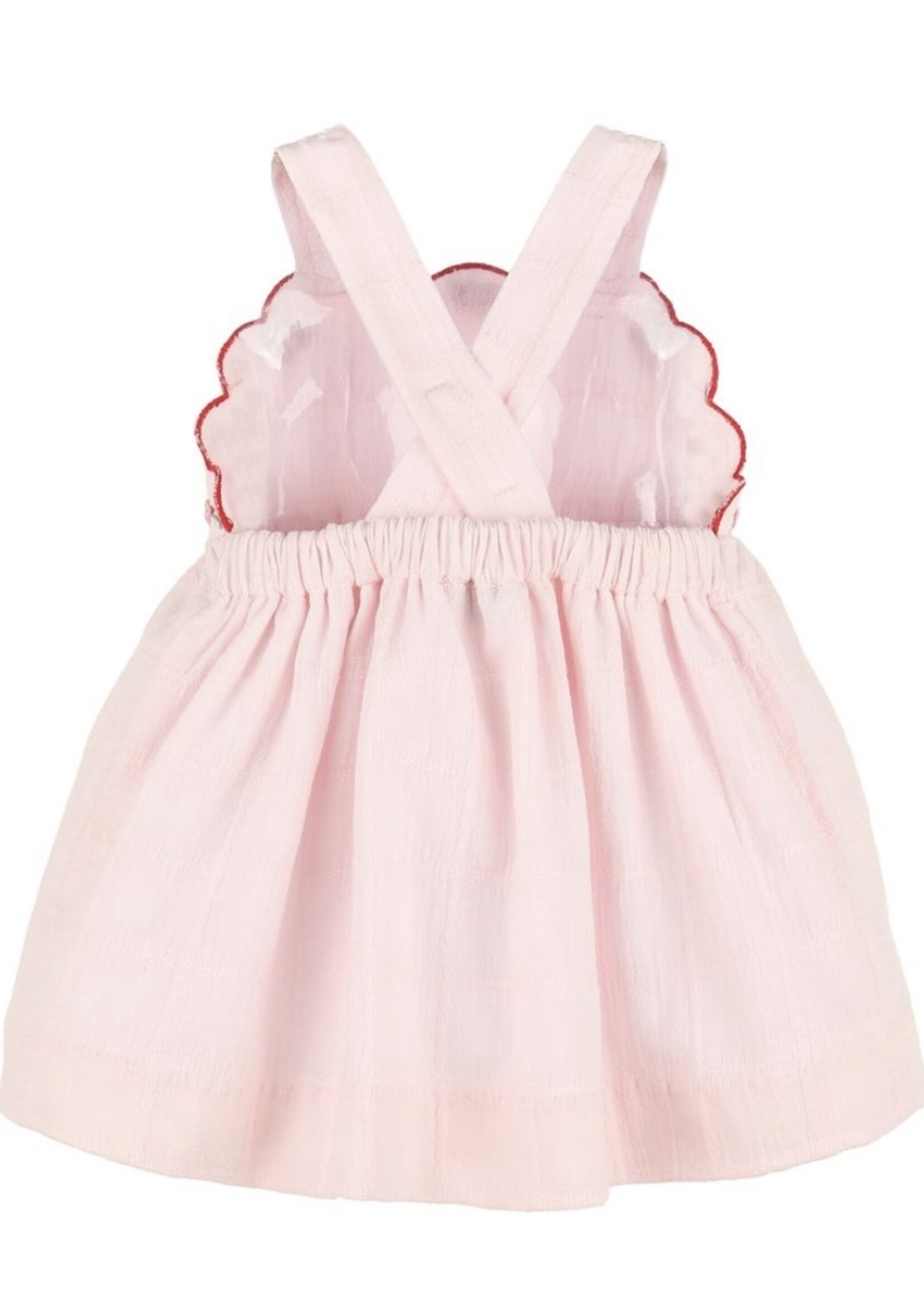 PINK SUMMER BERRIES SUNDRESS