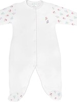 EMBROIDERED WILDFLOWER FOOTIE