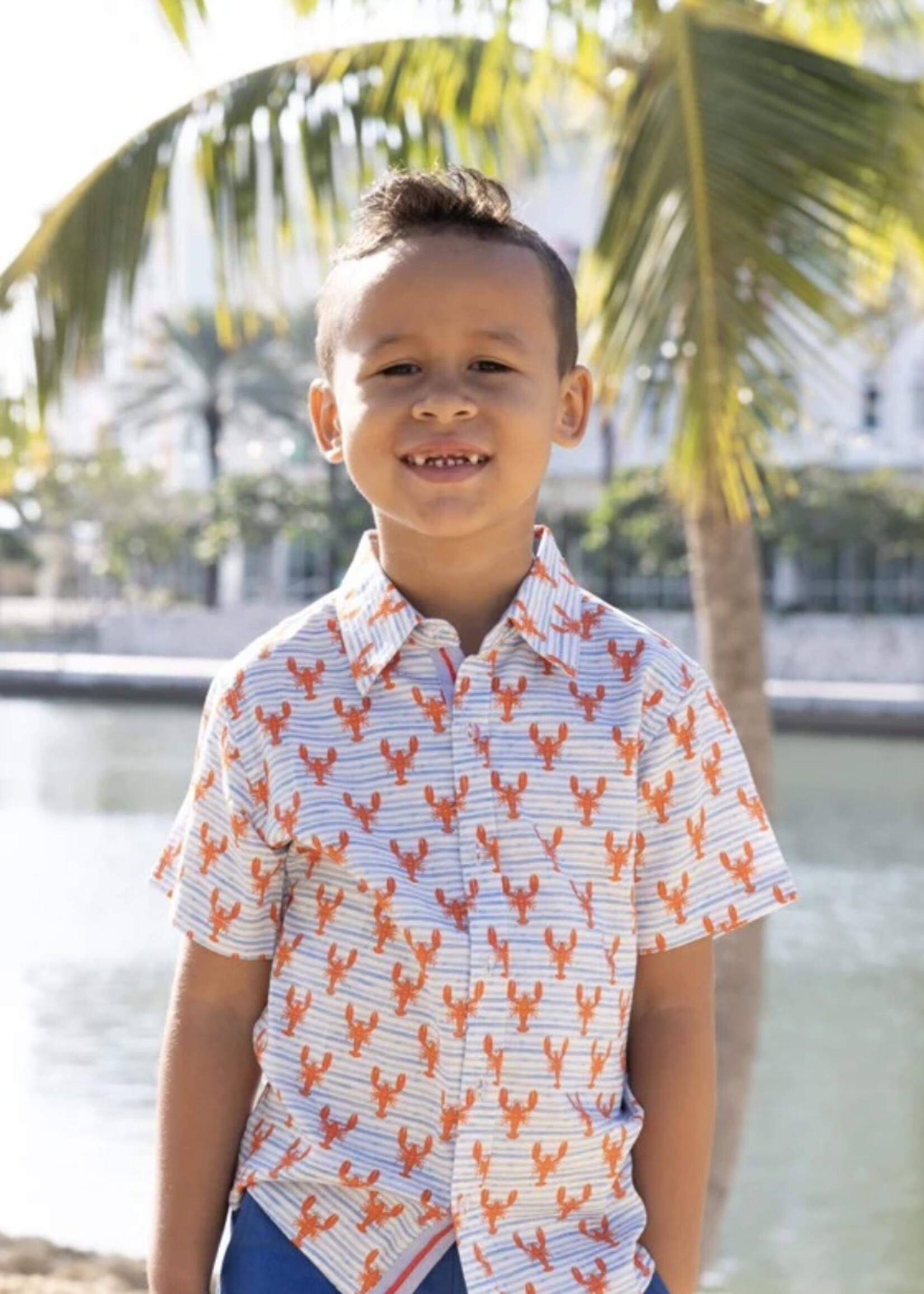 LOBSTER SHORT SLEEVE POLO T-SHIRT