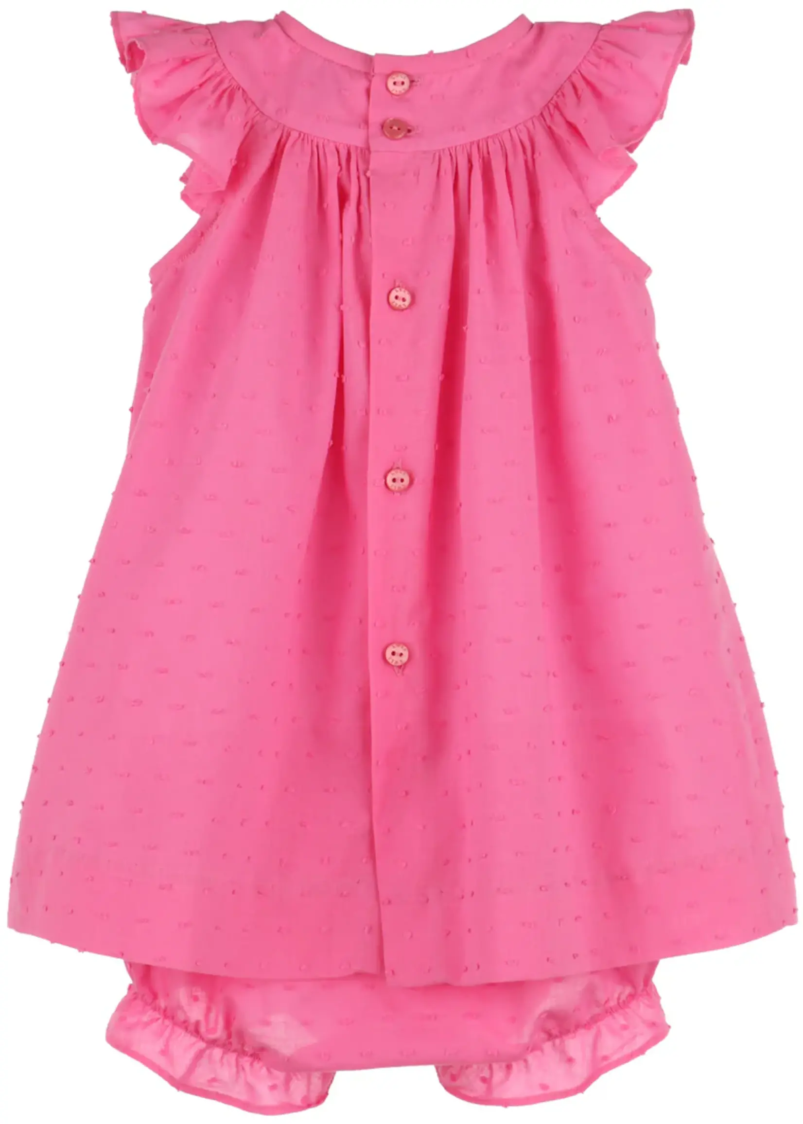 FUCHSIA CLASSIC SWISS DOT BISHOP