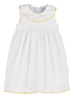 YELLOW DAISIES FLORAL DRESS