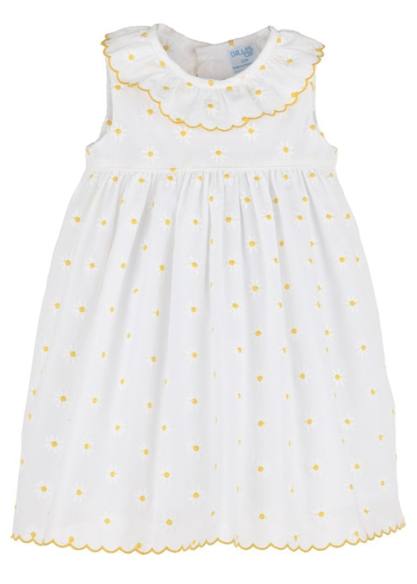 YELLOW DAISIES FLORAL DRESS
