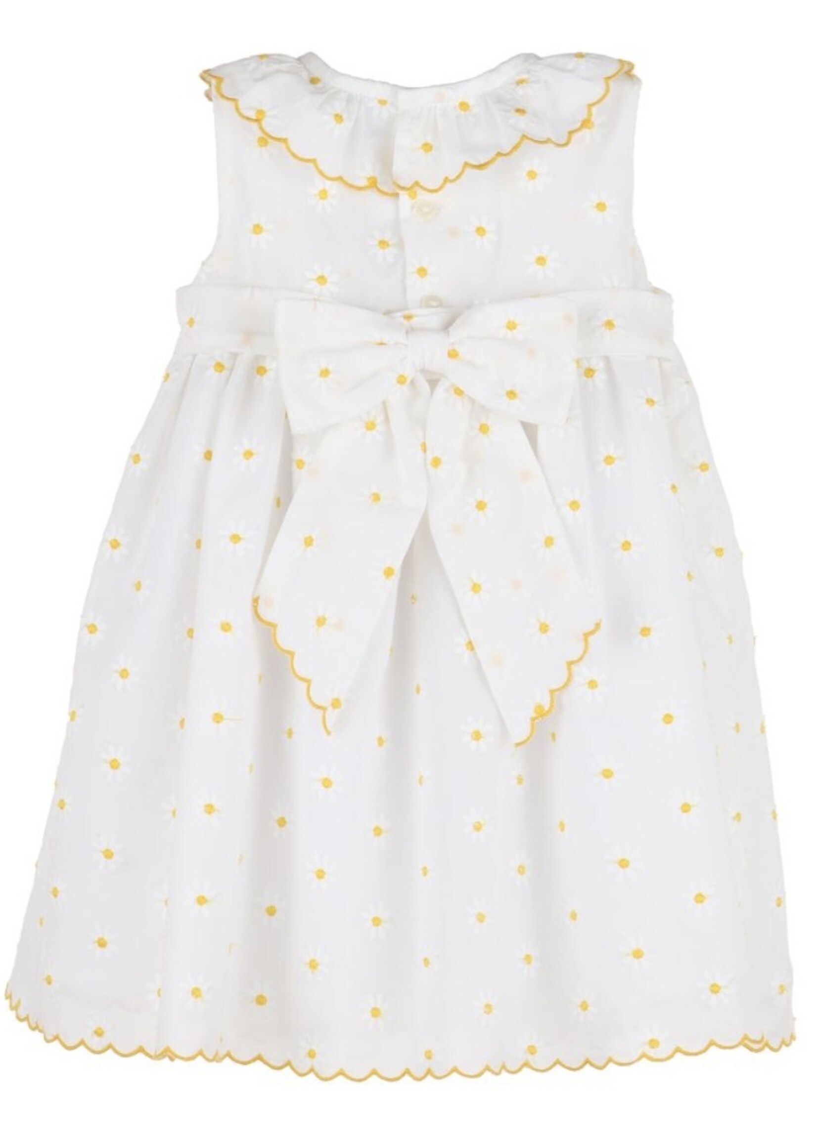 YELLOW DAISIES FLORAL DRESS