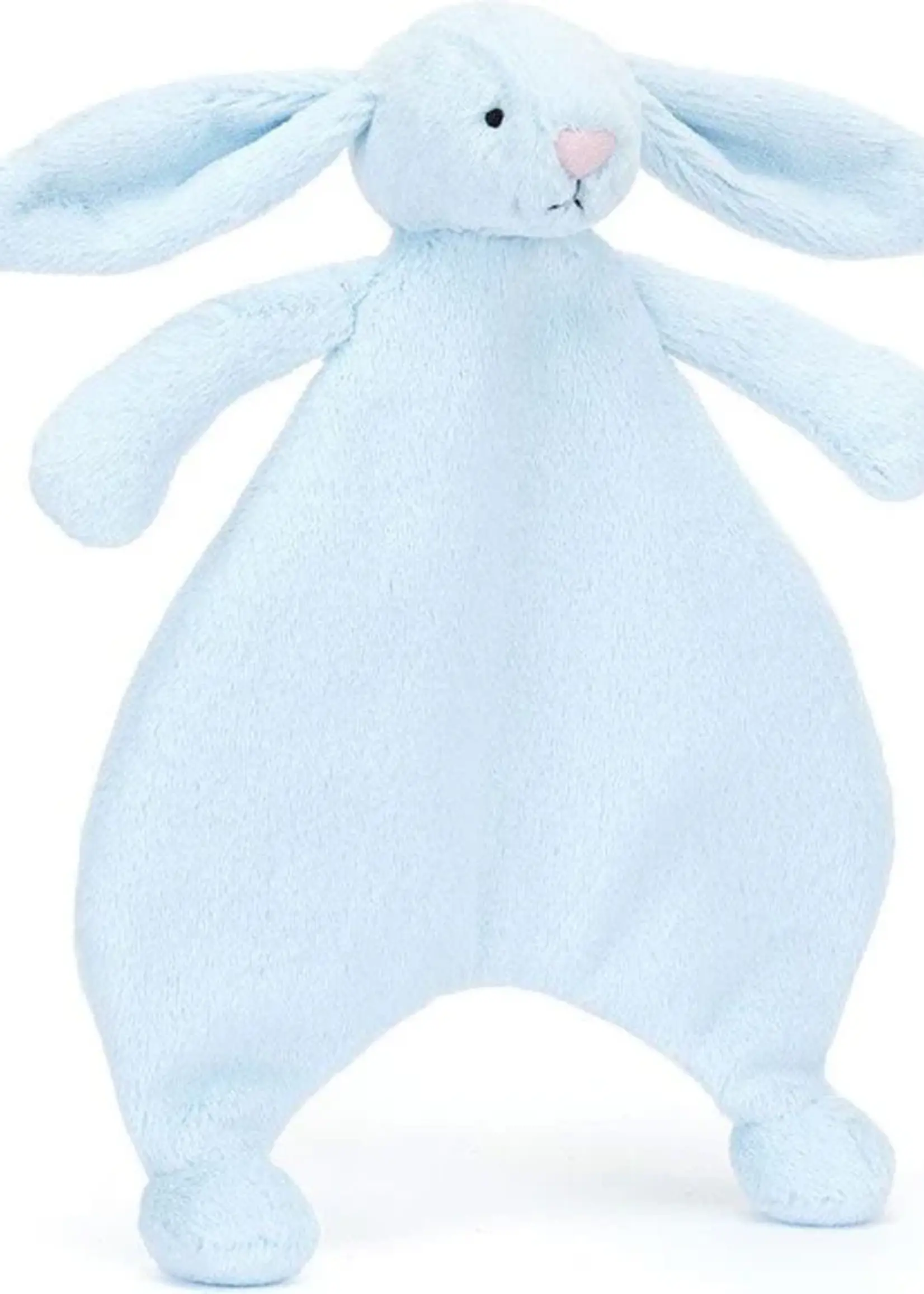 BASHFUL BLUE BUNNY COMFORTER