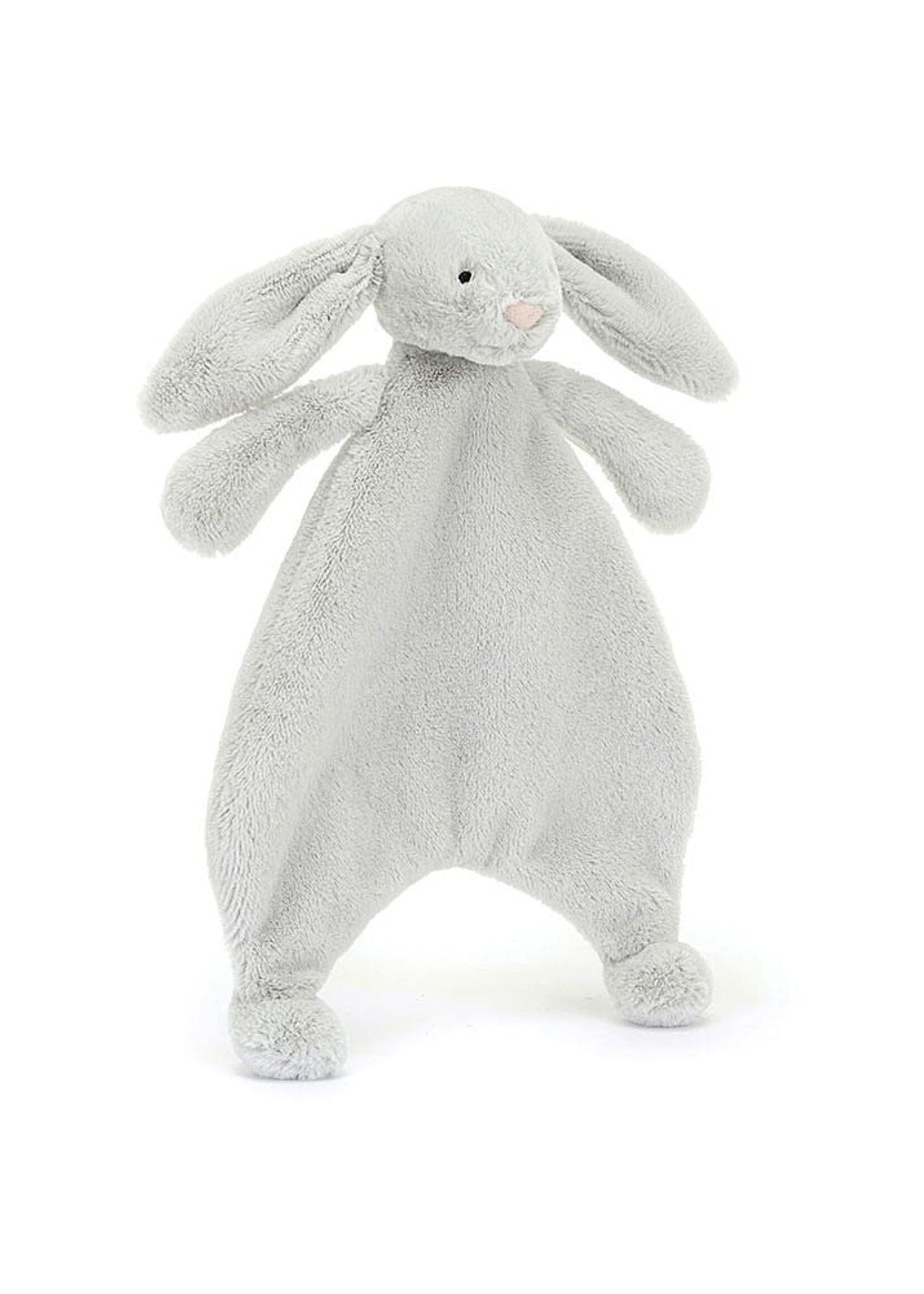 BASHFUL SILVER BUNNY COMFORTER