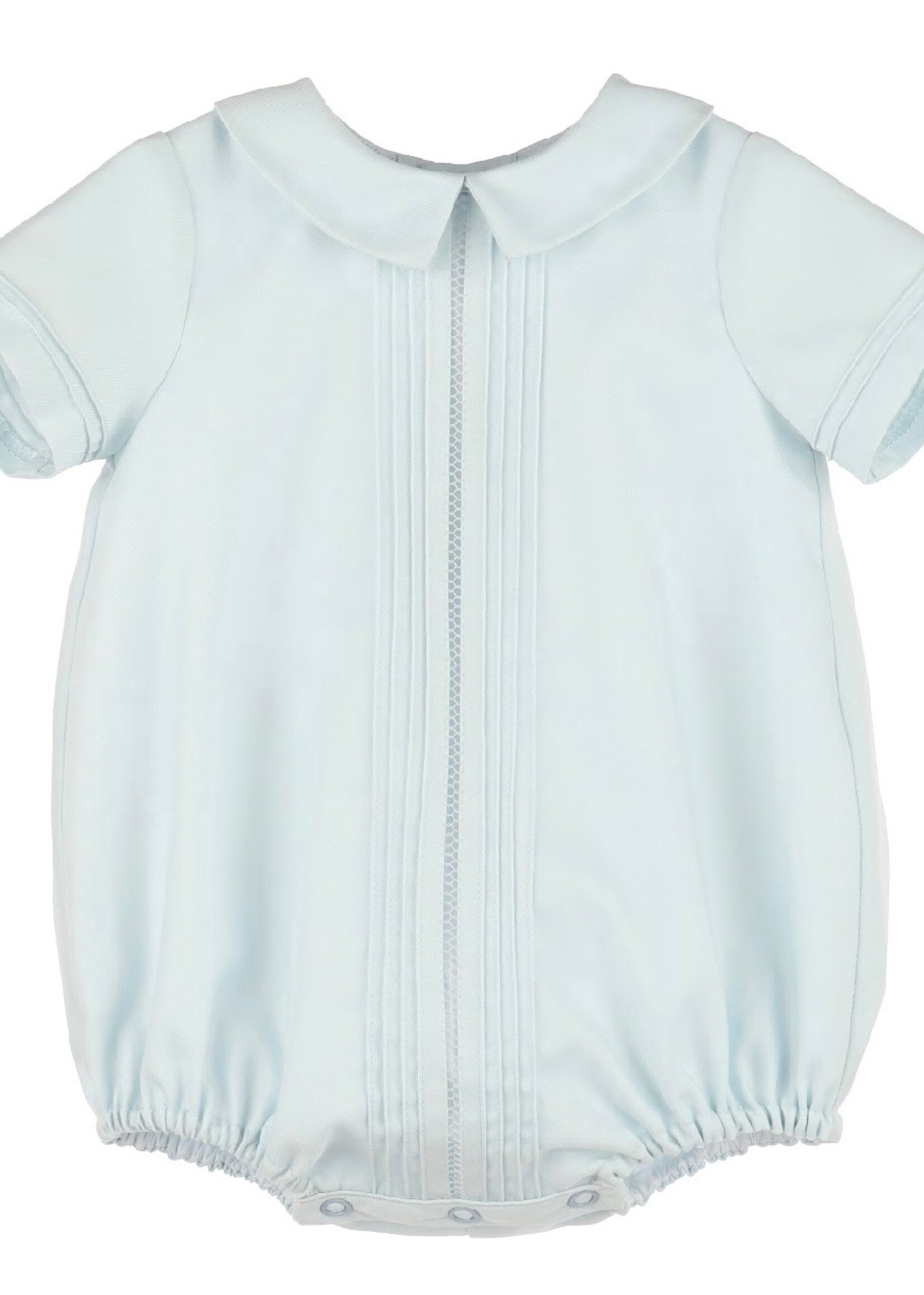 BLUE PINTUCKS BOY BUBBLE