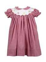 CRISPIN APPLE SCALLOP DRESS