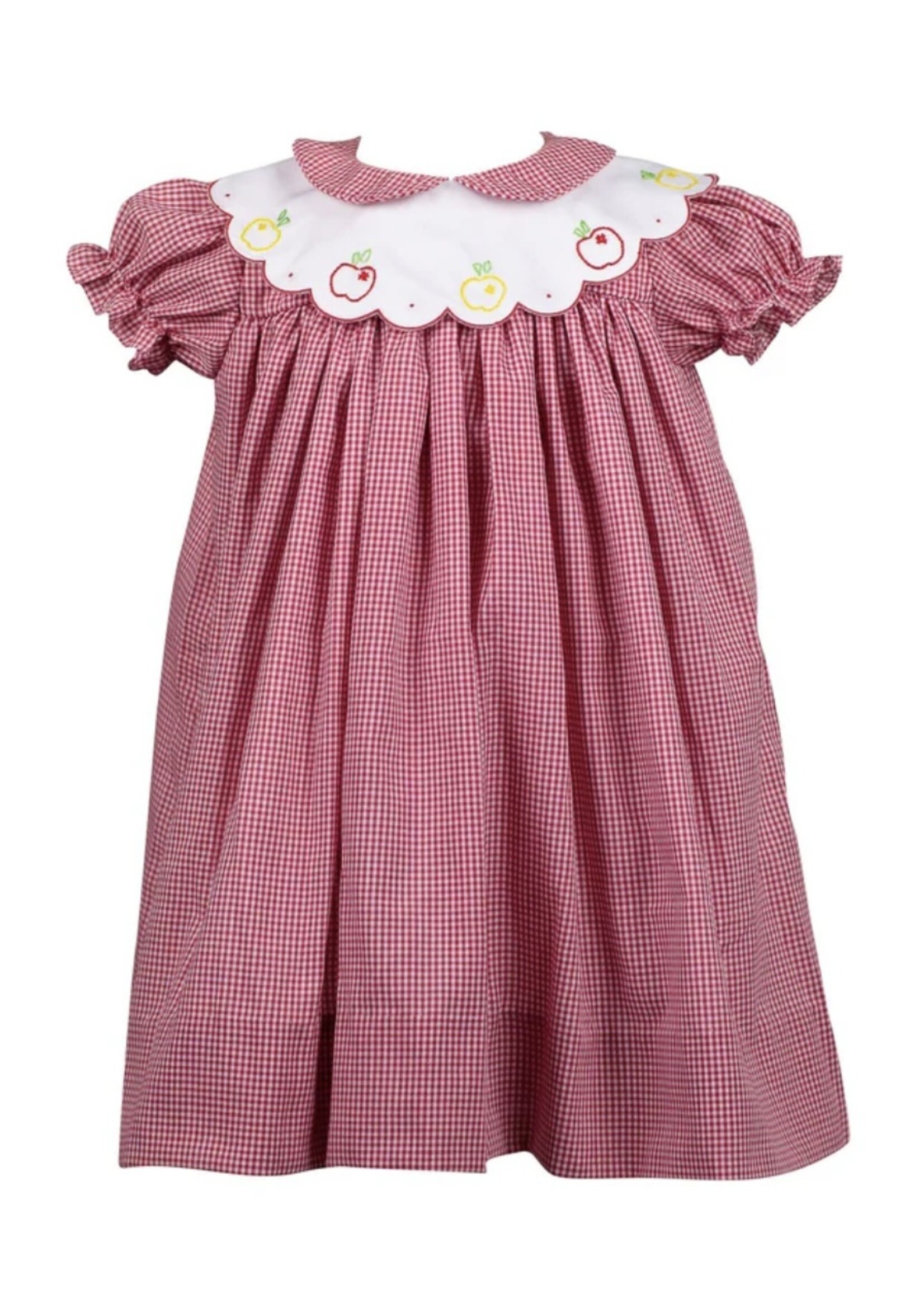 CRISPIN APPLE SCALLOP DRESS