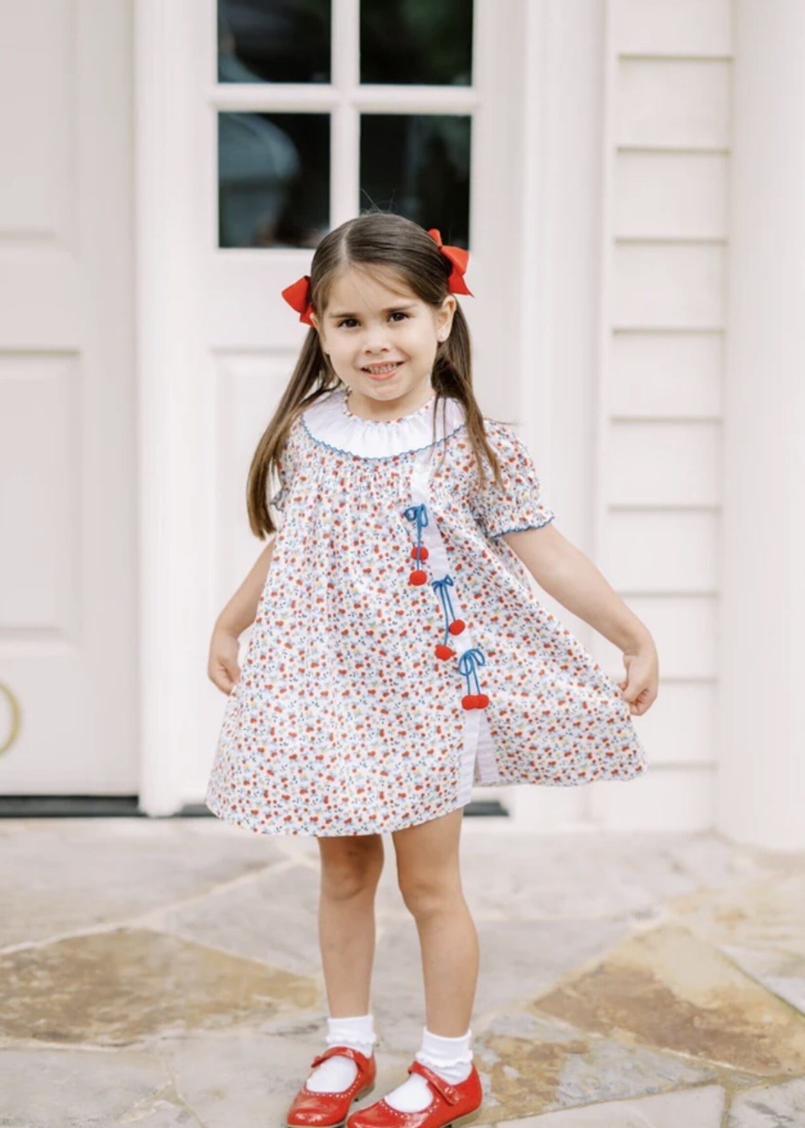 FOLIAGE CHERRY DRESS