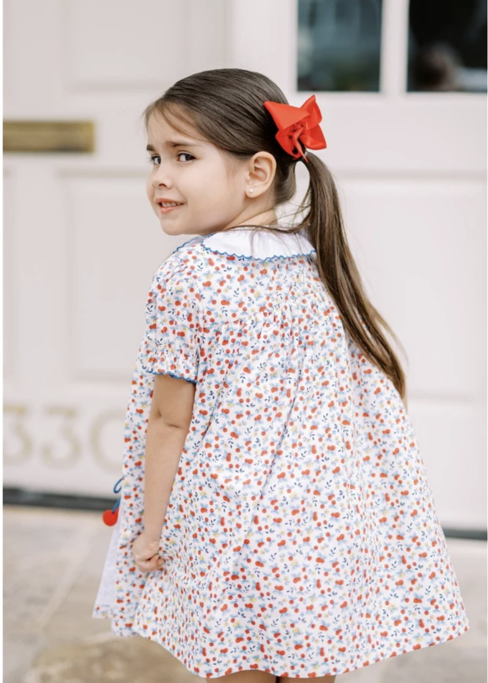 FOLIAGE CHERRY DRESS