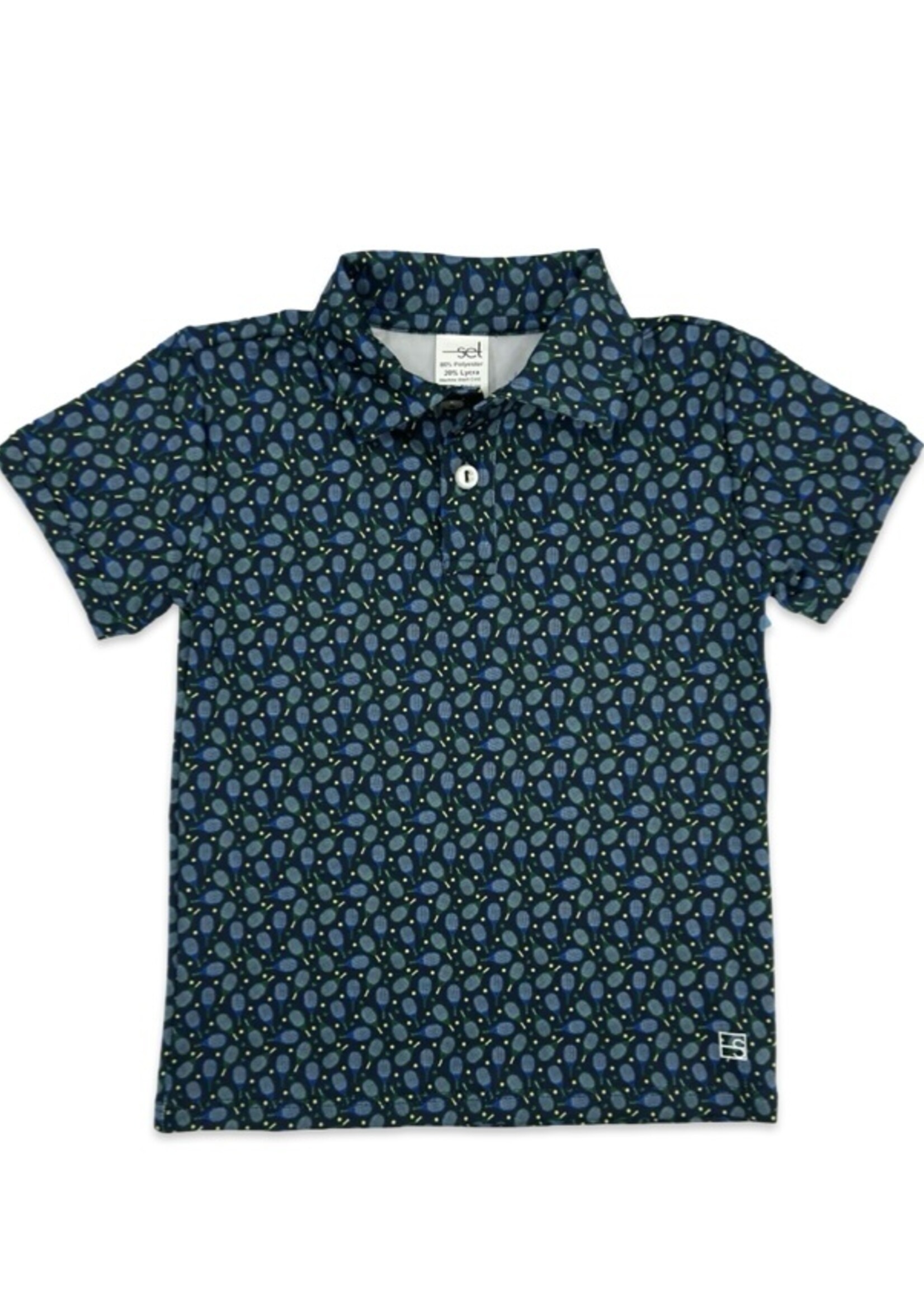 FAIRWAY FINDER, NANTUCKET NAVY PARKER POLO