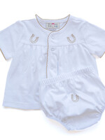 HORSE SHOE DIAPER SET