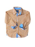 GINGHAM ORANGE SHIRTS