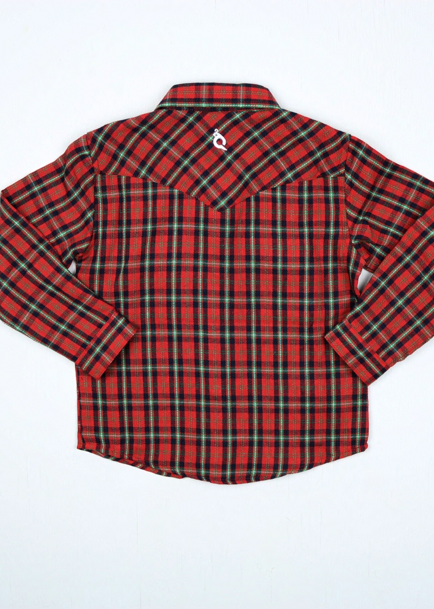 HOLIDAY PLAID FLANNEL L/S  SHIRT