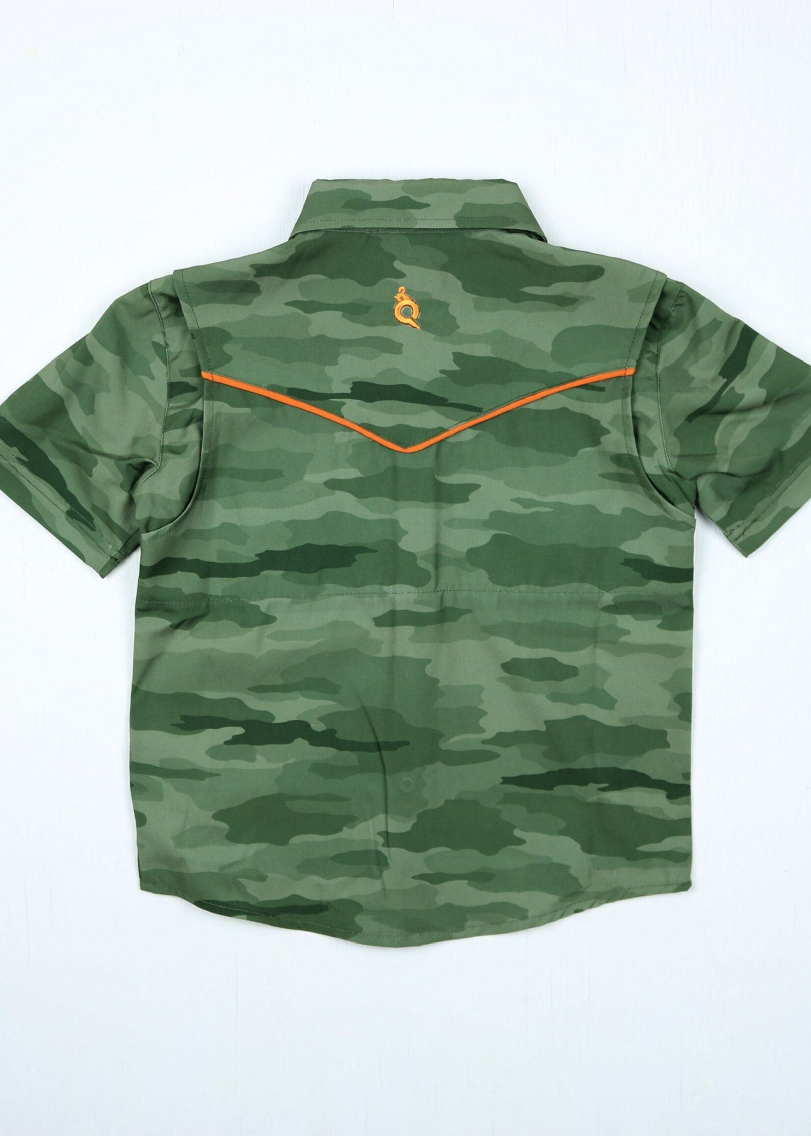 CLASSIC CAMO GREEN SHORT SLEEVE SHIRT
