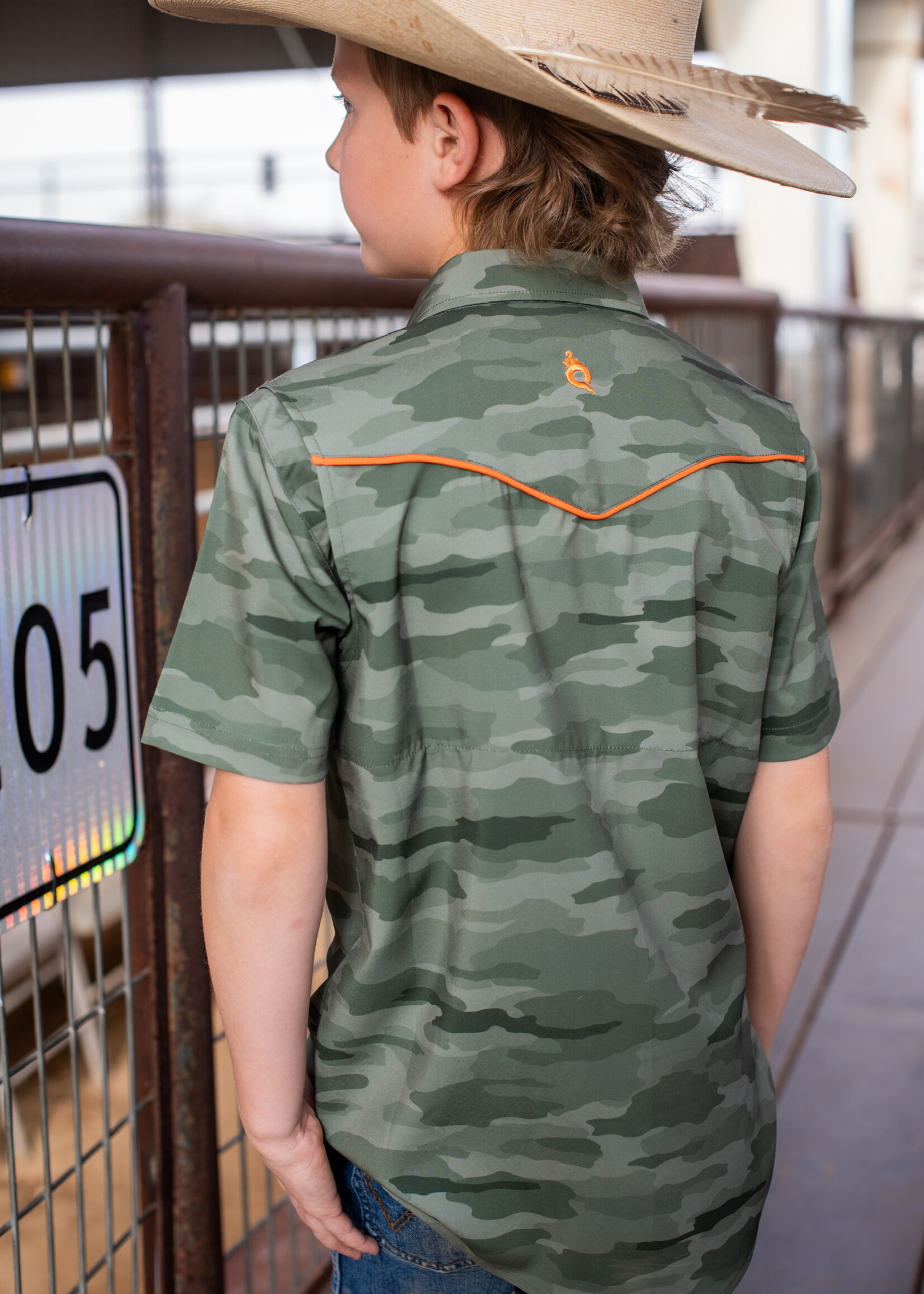 CLASSIC CAMO GREEN SHORT SLEEVE SHIRT