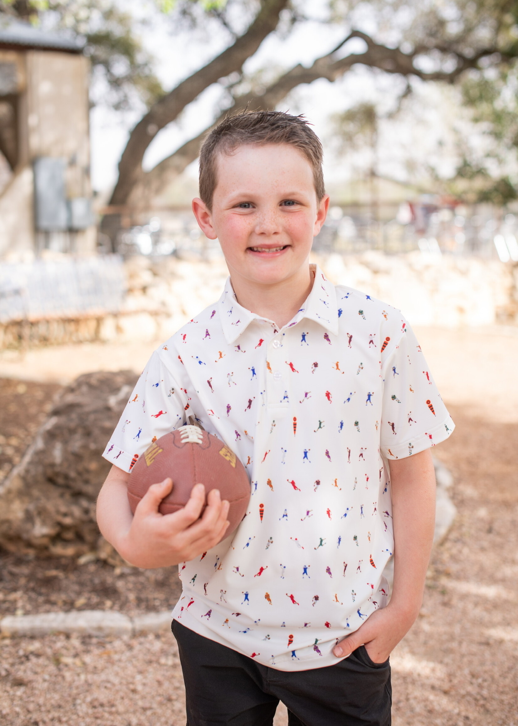 FIRST DOWN POLO SHIRT