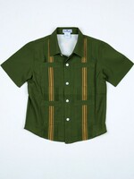 POST OAK GUAYABERA SHIRT