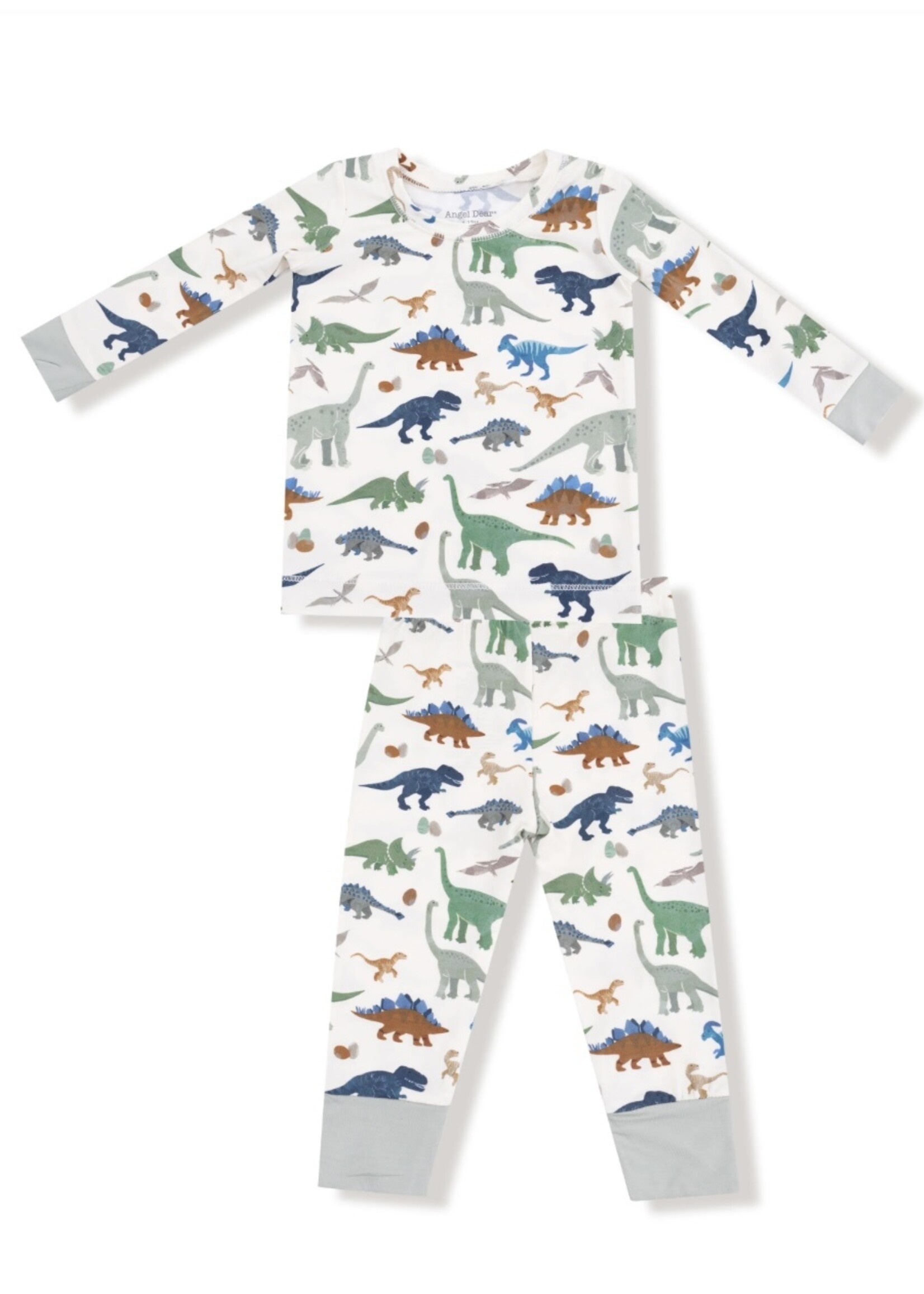 WASHY DINOS LS LOUNGEWEAR SET