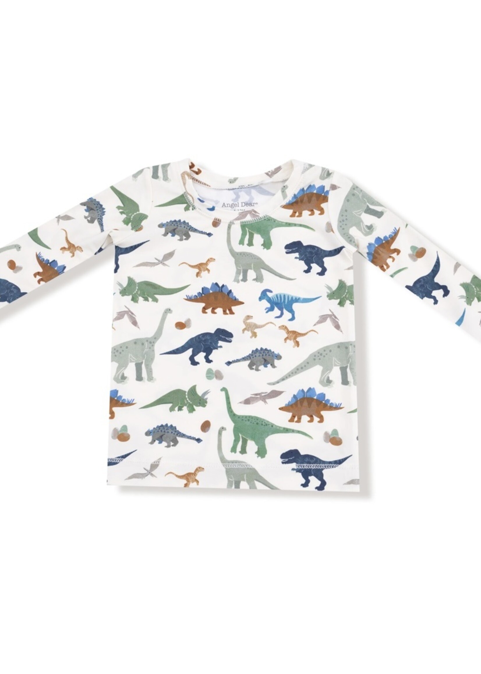 WASHY DINOS LS LOUNGEWEAR SET