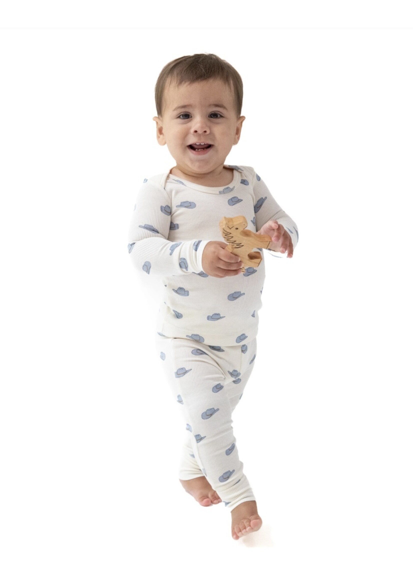 PETITE COWBOY HATS LOUNGEWEAR SET