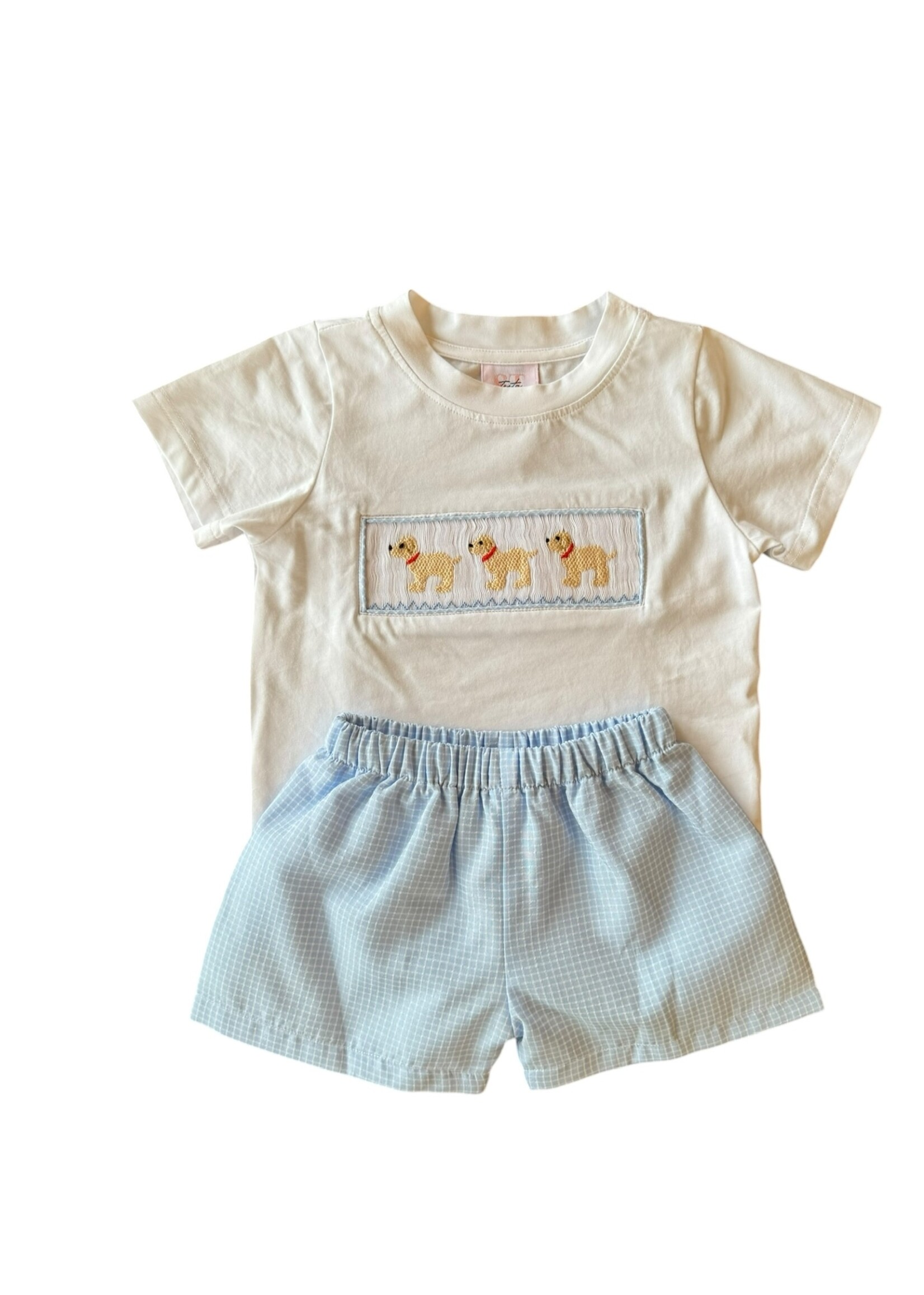 WHO LET THE DOGS OUT WYATT SHORT SET