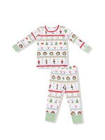 NUTCRACKER FAIR ISLE LS LOUNGEWEAR SET